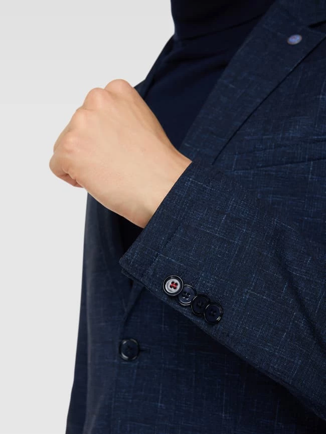 Bestpreis ? CG - Club Of Gents 2-Knopf-Sakko Mit Reverskragen Modell 'Carlin' - Dunkelblau ? 3 Bestpreis ? CG - Club Of Gents 2-Knopf-Sakko Mit Reverskragen Modell 'Carlin' - Dunkelblau ? – Bild 3