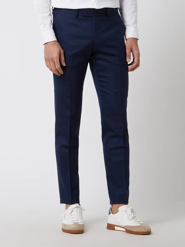 Bestpreis ? Tiger Of Sweden Slim Fit Anzughose Aus Woll-Elasthan-Mix Modell 'Gordon' - Royalblau ? 4 Bestpreis ? Tiger Of Sweden Slim Fit Anzughose Aus Woll-Elasthan-Mix Modell 'Gordon' - Royalblau ? – Bild 4