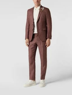 Angebote ? CG - Club Of Gents Bundfaltenhose Im Regular Fit - Rot ✨