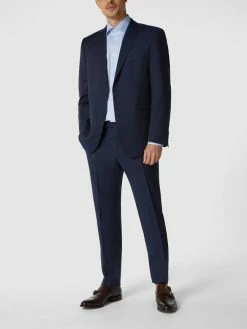 Bester Verkauf ? Carl Gross Regular Fit 2-Knopf-Sakko Aus Schurwolle - Blau ?