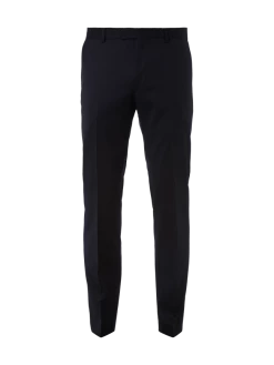 Aktion ? Windsor Anzug-Hose Aus Reiner Schurwolle - Marineblau ?